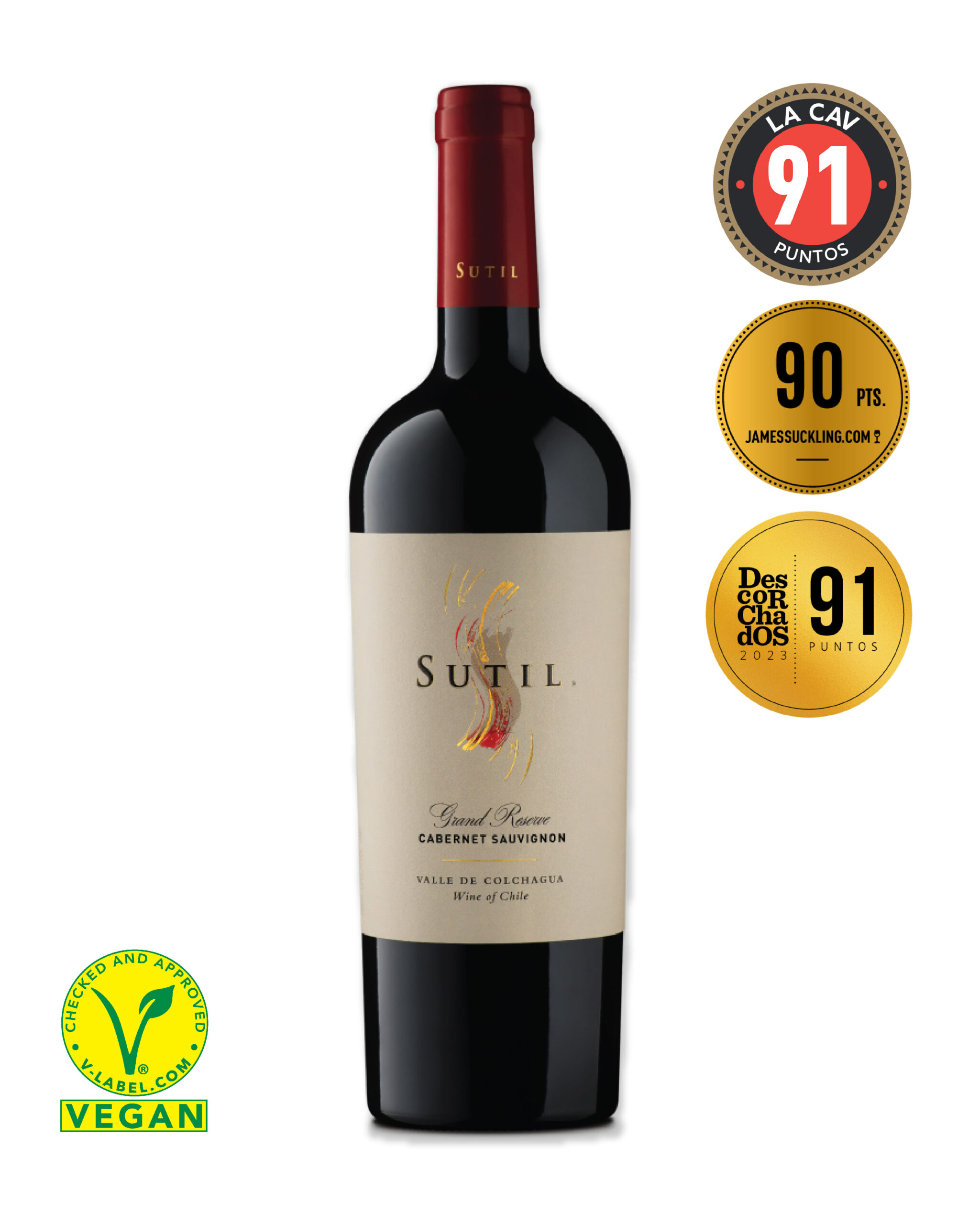 Sutil Grand Reserve Cabernet Sauvignon caja 6x750cc - Imagen 3