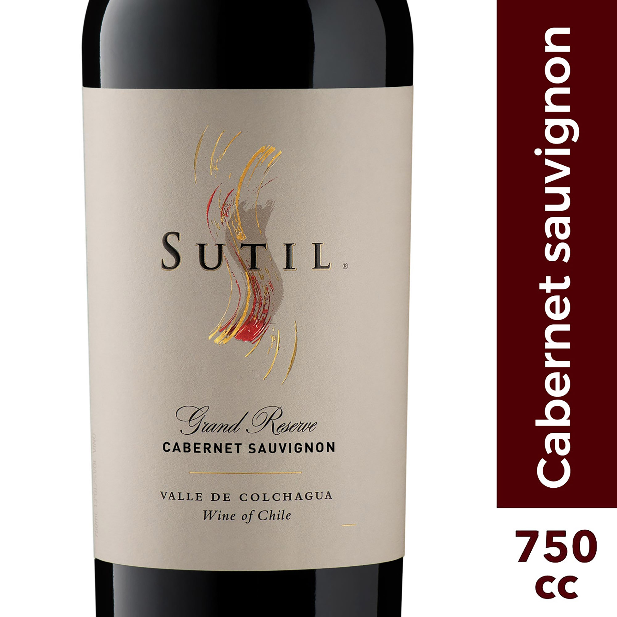 Sutil Grand Reserve Cabernet Sauvignon caja 6x750cc - Imagen 4