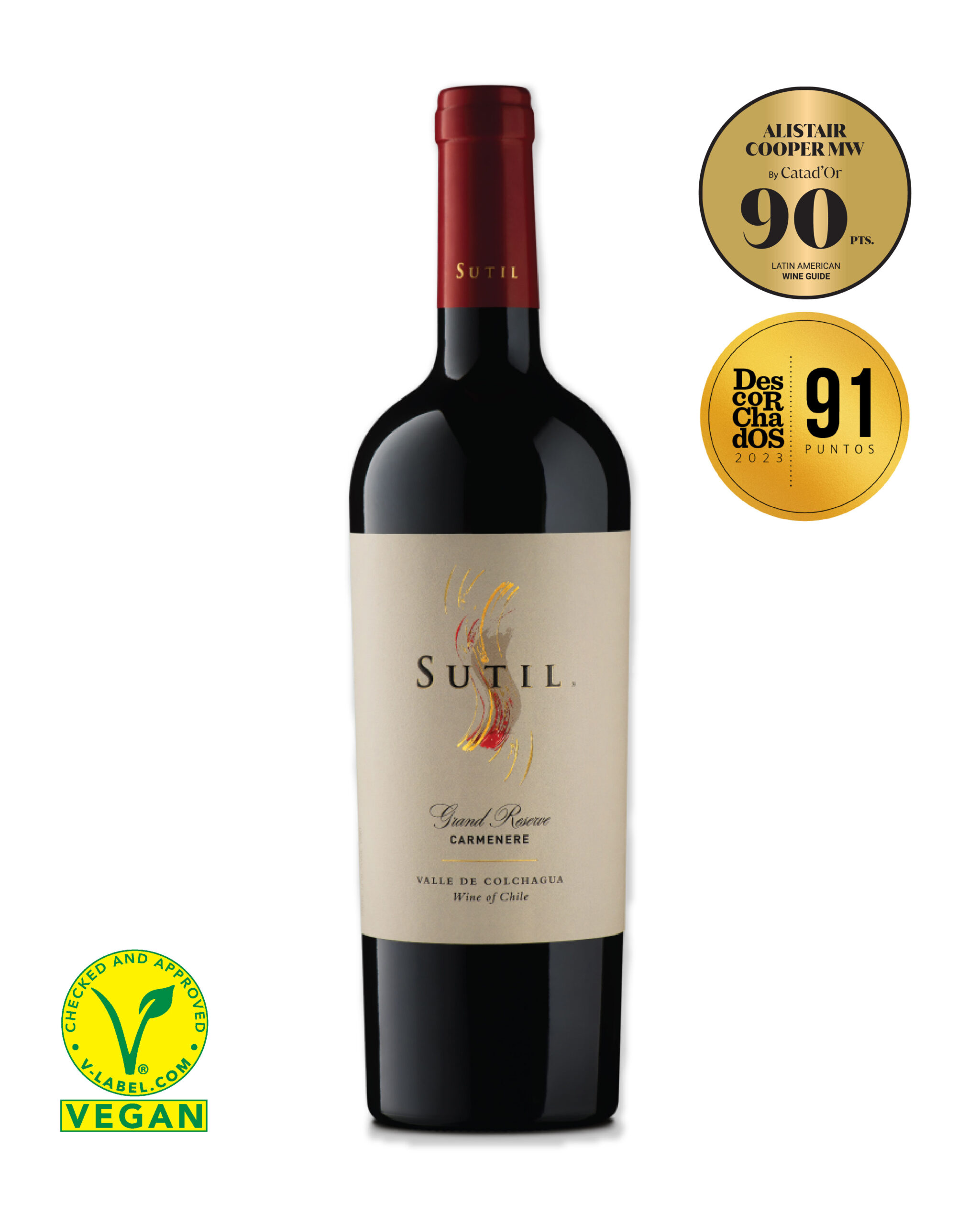 Sutil Grand Reserve Carmenère caja 6x750cc - Imagen 3