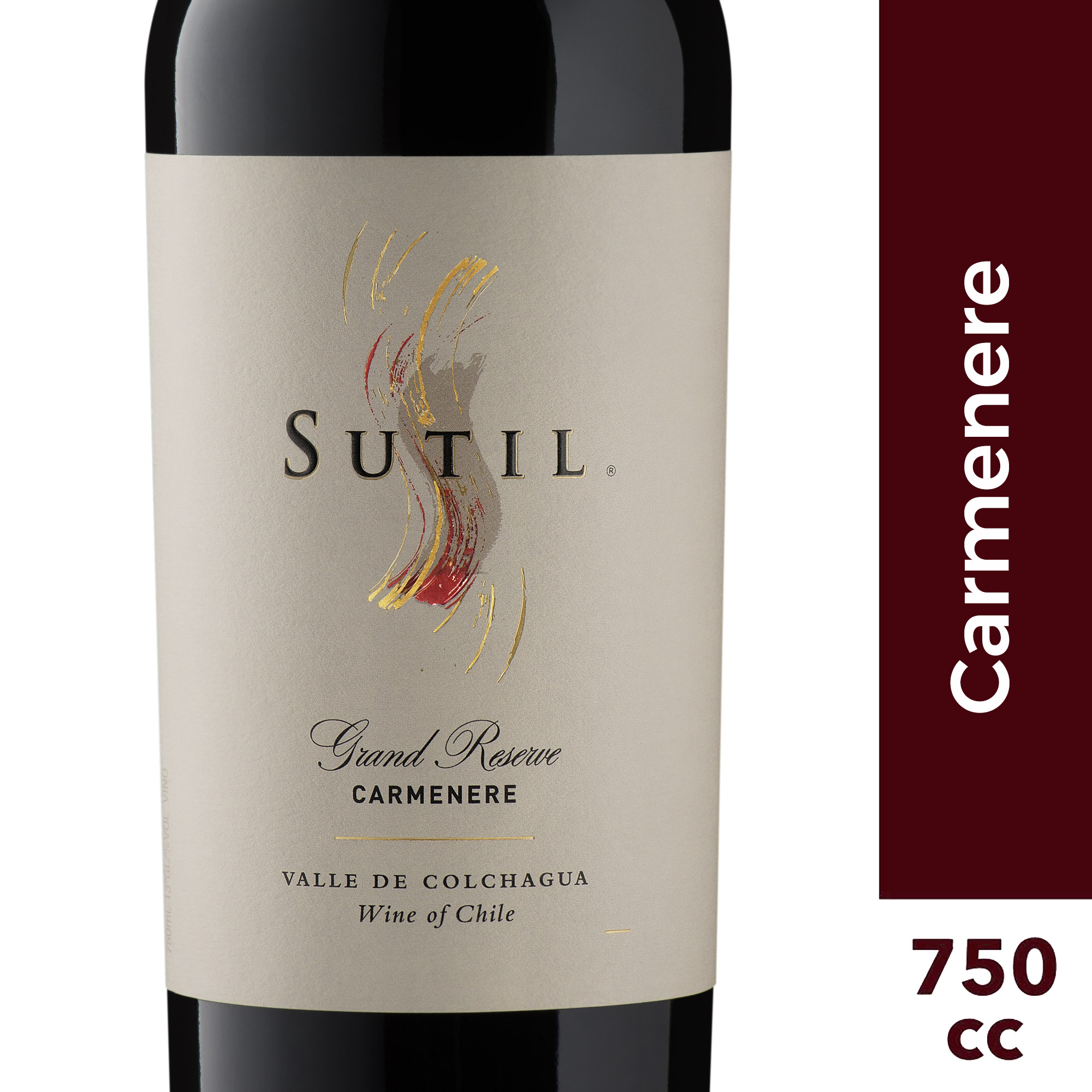 Sutil Grand Reserve Carmenère caja 6x750cc - Imagen 4