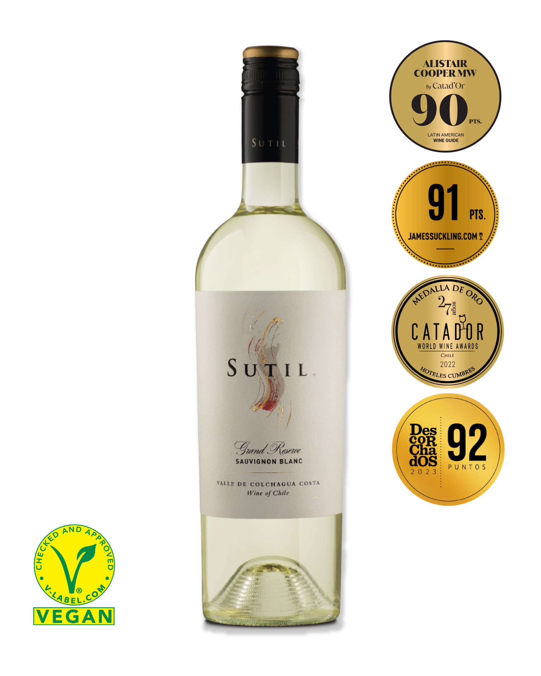 Sutil Grand Reserve Sauvignon Blanc caja 6x750cc - Imagen 3