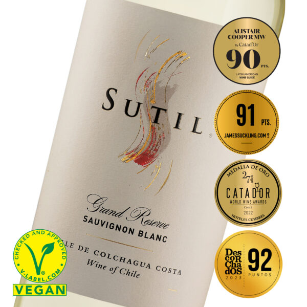 Sutil Grand Reserve Sauvignon Blanc caja 6x750cc