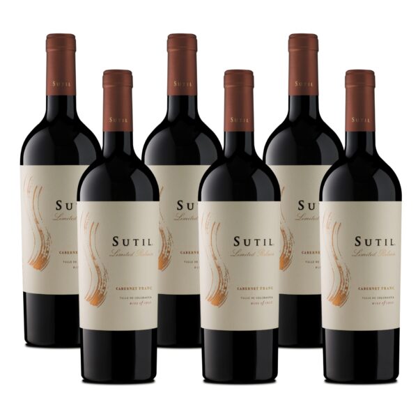 Sutil Limited Release Cabernet Franc caja 6x750cc